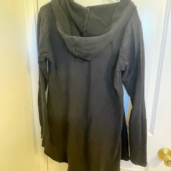 Calico Alchemy Black Hemp Fleece Coat XL - Picture 2 of 4